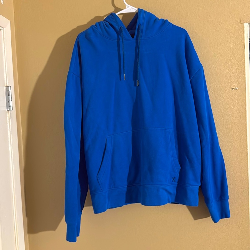 LIGHTLY USED EXPRESS MIDWEIGHT HOODIE - BLUE - SIZE: XL